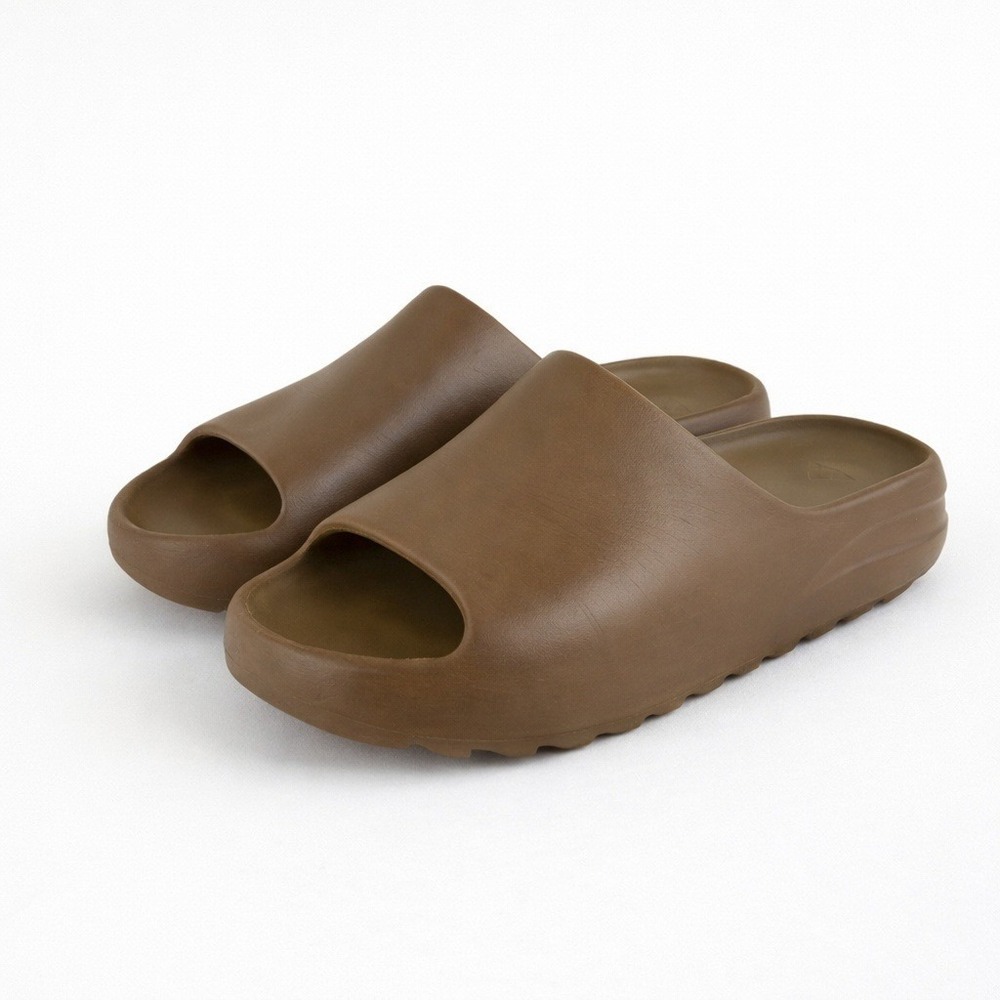 Adidas Yeezy Slide Mens 7 Womens 8 Ochre Brown Comfort Sandals Streetwear